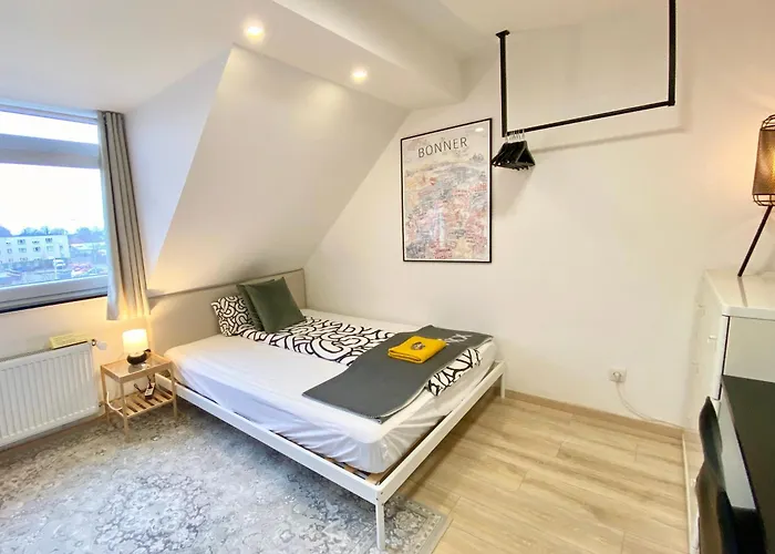 Quarto em Acomodações Particulares Ruhige Gaestezimmer In Mit Gemeinschaftsbad & Kueche Bona