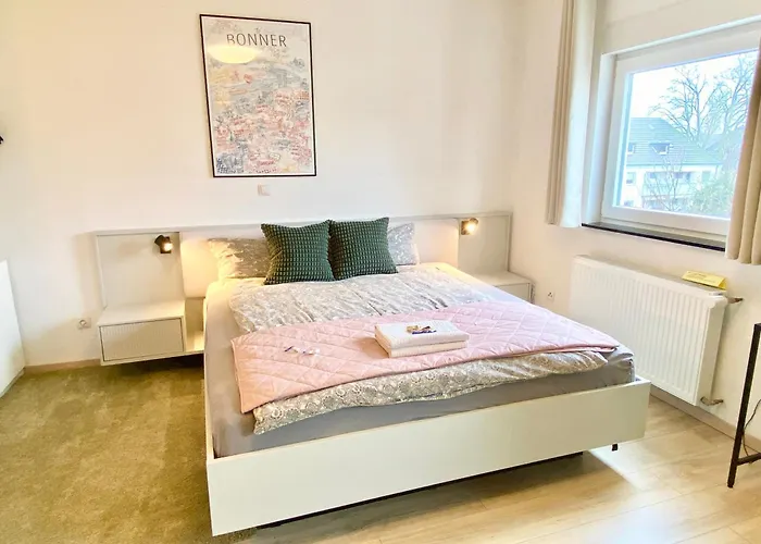 Quarto em Acomodações Particulares Ruhige Gaestezimmer In Mit Gemeinschaftsbad & Kueche Bona